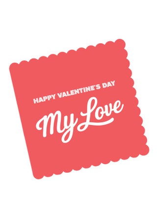 My Love Valentine Greeting Card